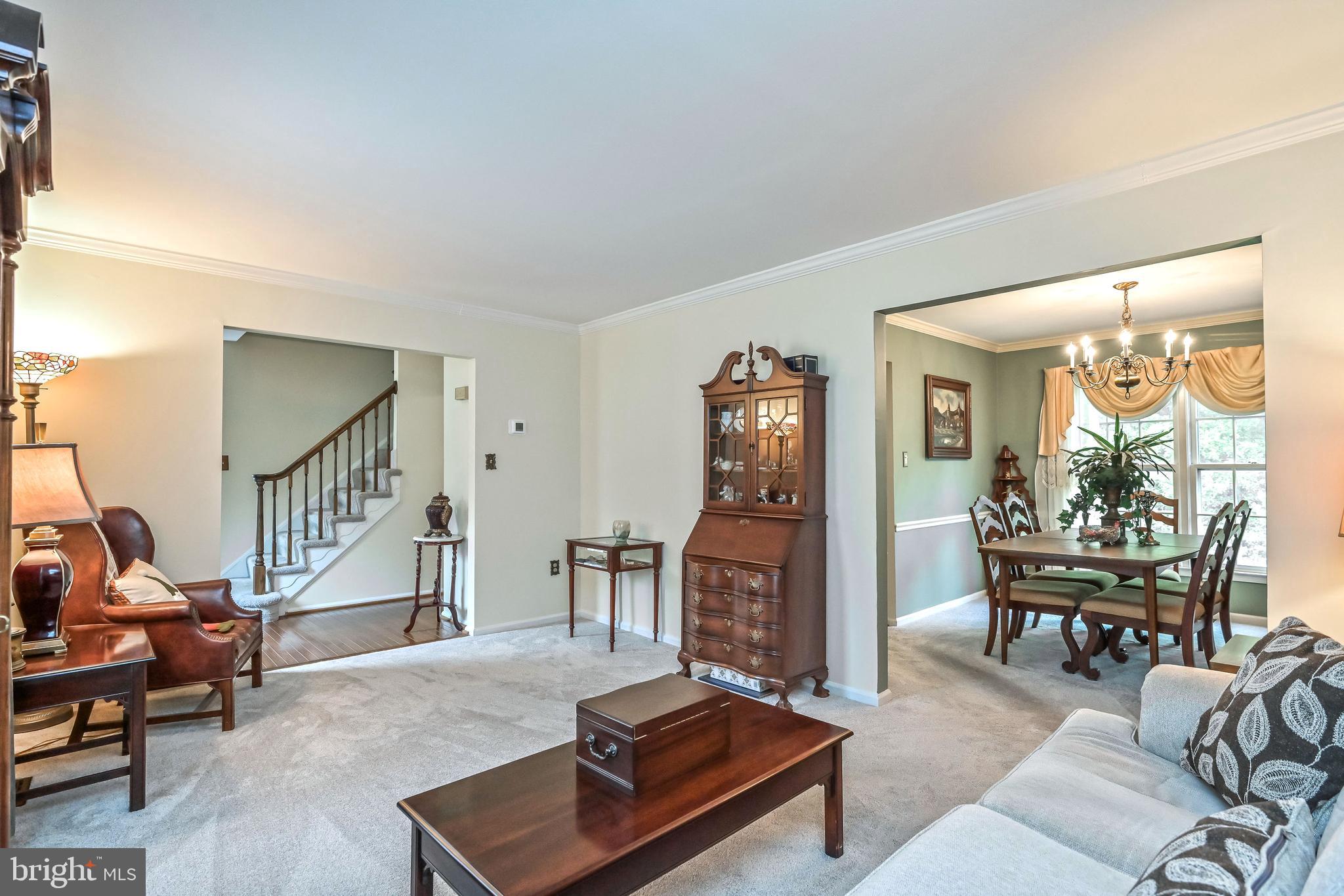 9754 Ironmaster Drive Burke, VA 22015 - Photo 34 of 34 Plush carpet & traditional floor plan