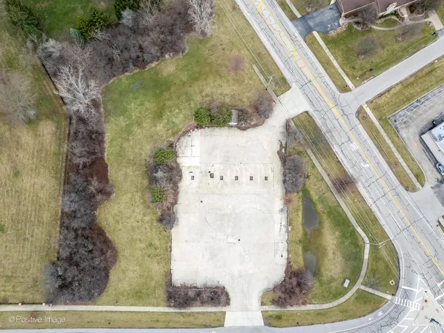 a bird view of a house