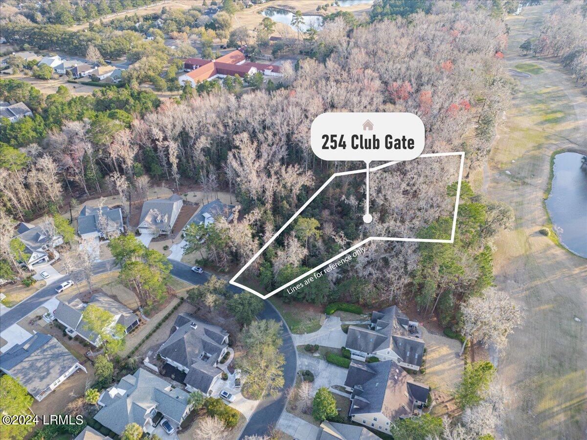 254 Club Gate Bluffton, SC 29910 - Photo 3 of 21 36-254 Club Gate Aerial 1