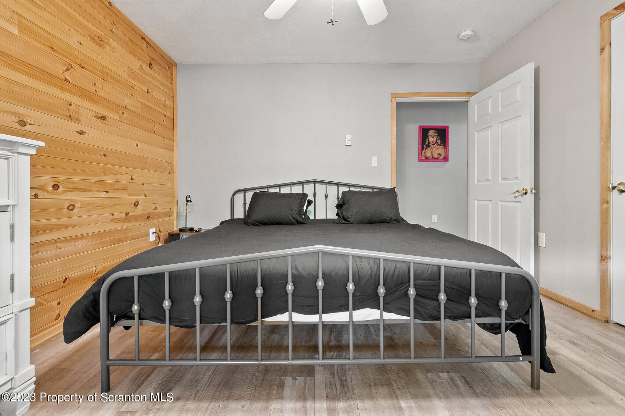 311 River Road Falls, PA 18615 - Photo 21 of 30 a bedroom with a bed and a window