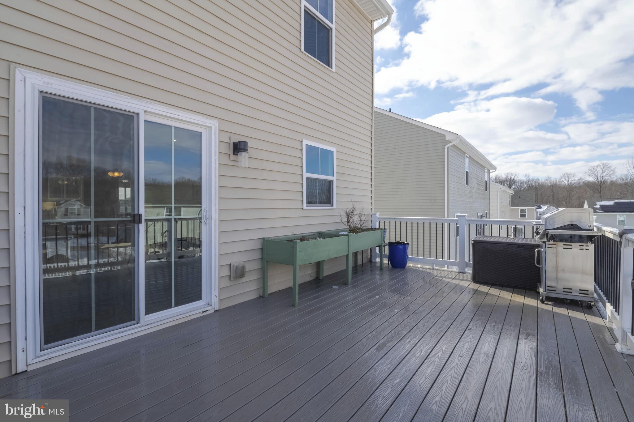 10114 Blansford Way Middle River, MD 21220 - Photo 33 of 41 a view of a terrace with wooden floor and seating space