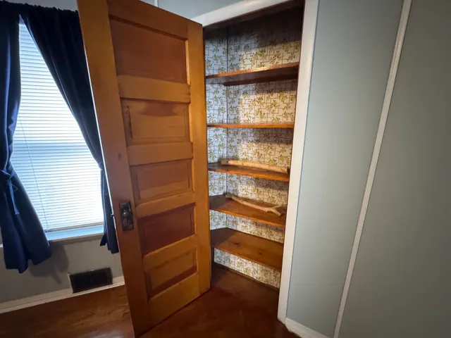 a view of front door