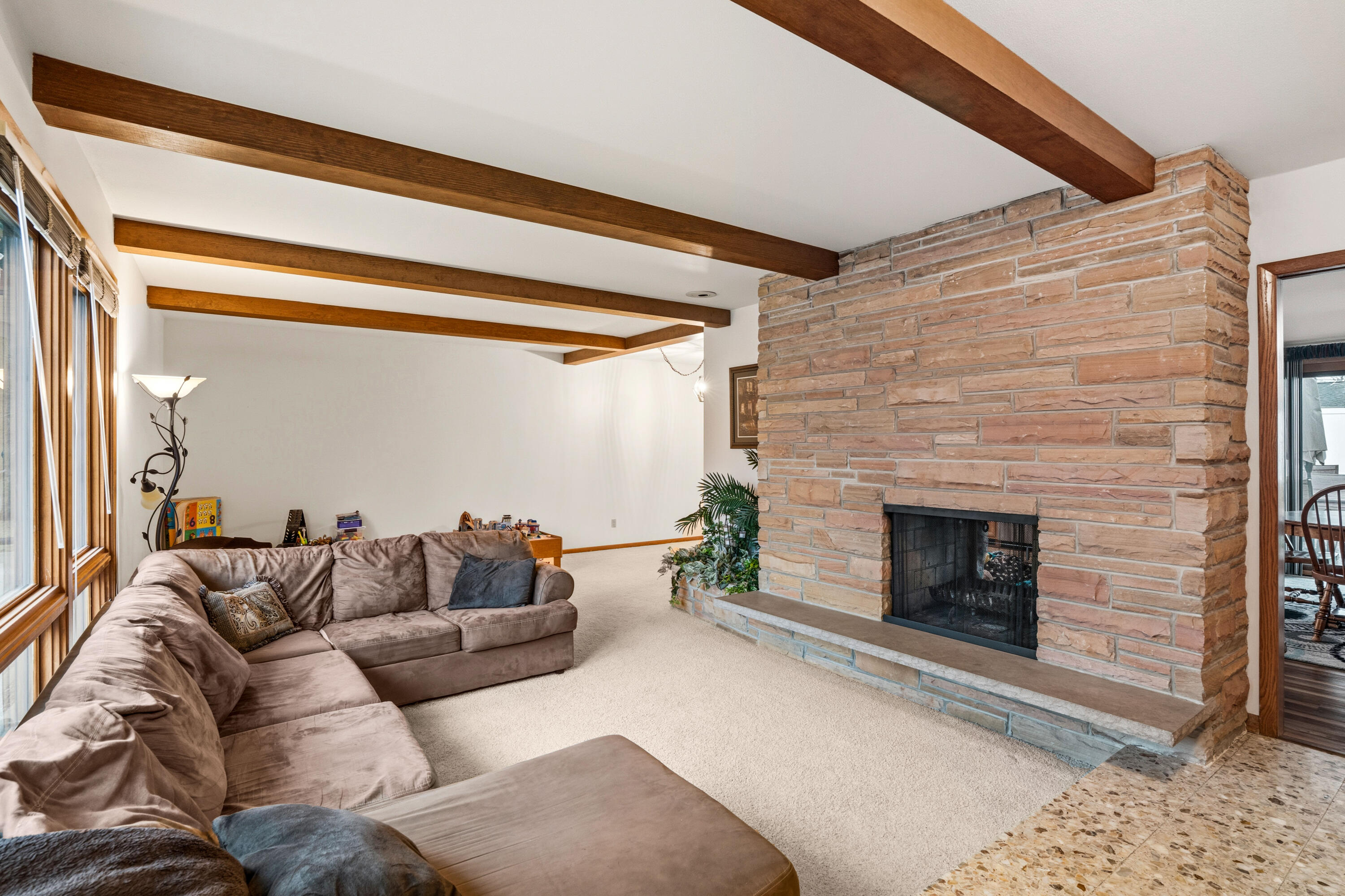 955 West Whitefish Road Port Washington, WI 53074 - Photo 3 of 30 Natural Fireplace