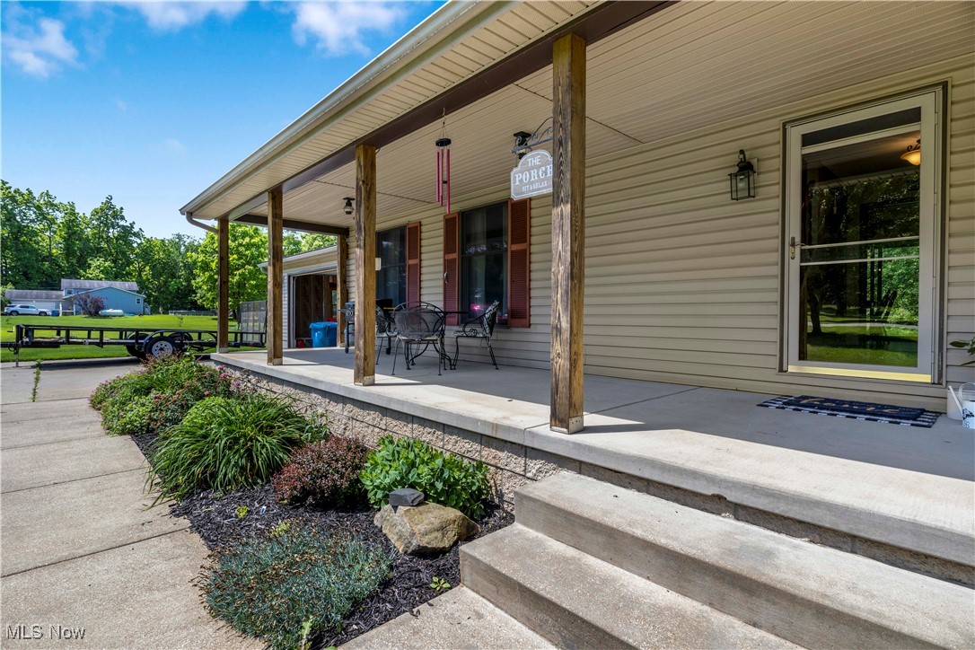 1264 Ellsworth Bailey Road Warren, OH 44481 - Photo 15 of 45 View of covered porch