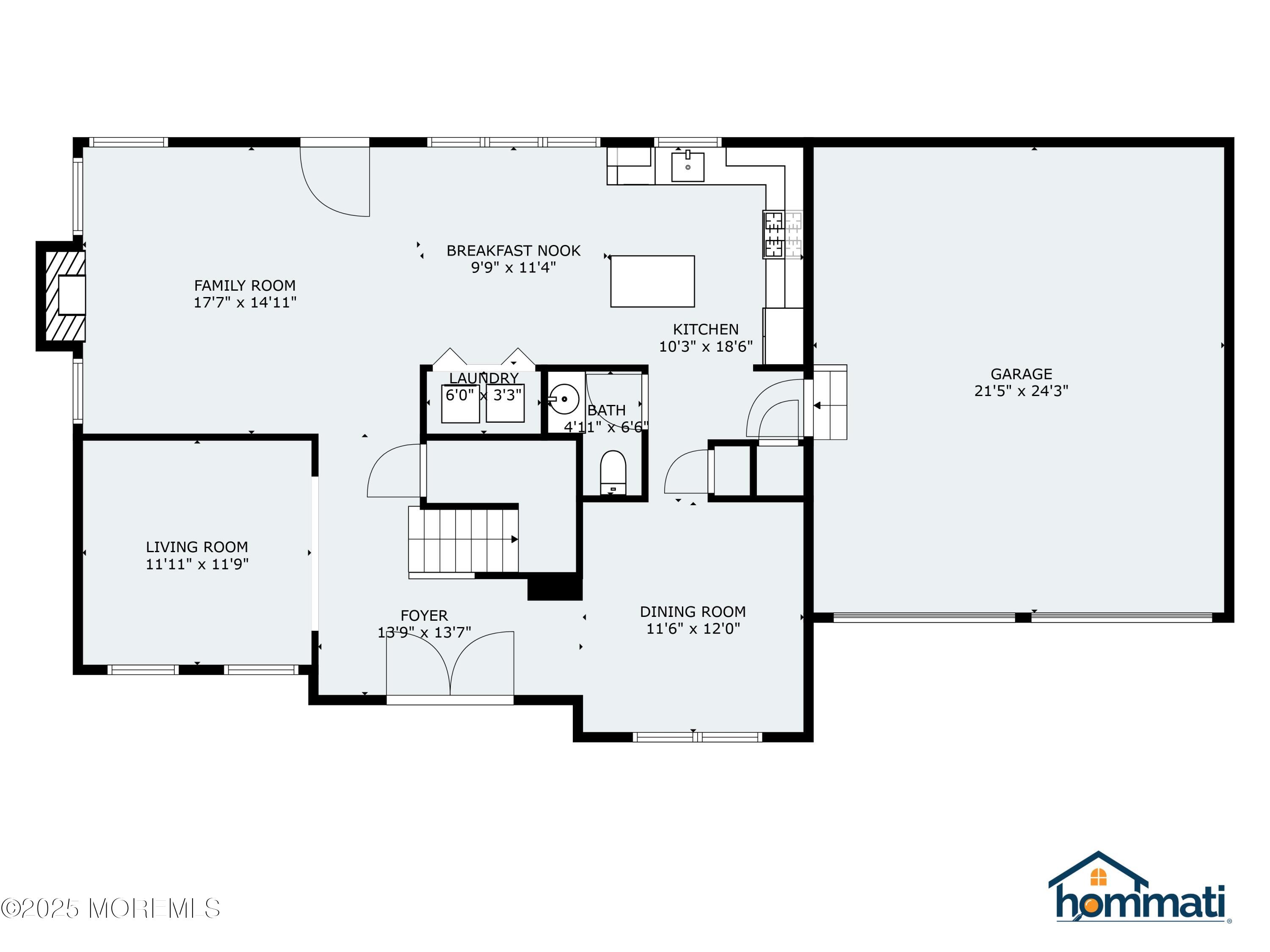 65 Danella Way Howell, NJ 07731 - Photo 38 of 40 First Floor Floor Plan