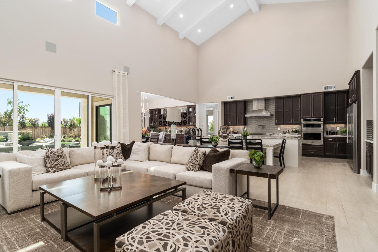 1764 Lester Avenue Clovis, CA 93619 - Photo 23 of 51 a living room with furniture and a view of kitchen