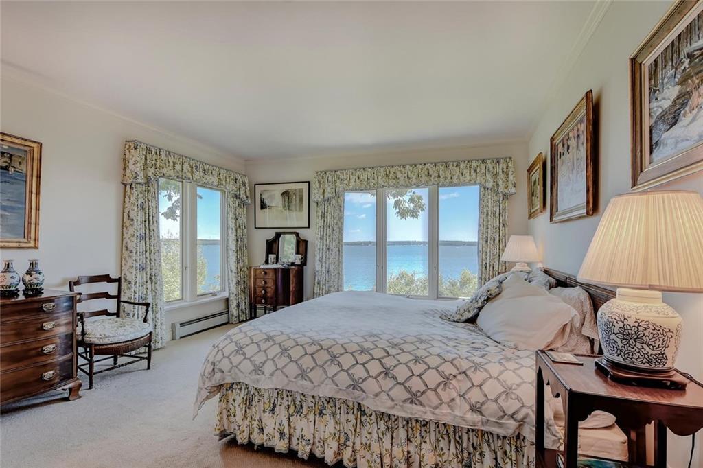 536 Reach Road Deer Isle, ME 04627 - Photo 18 of 33 First floor bedroom with large...