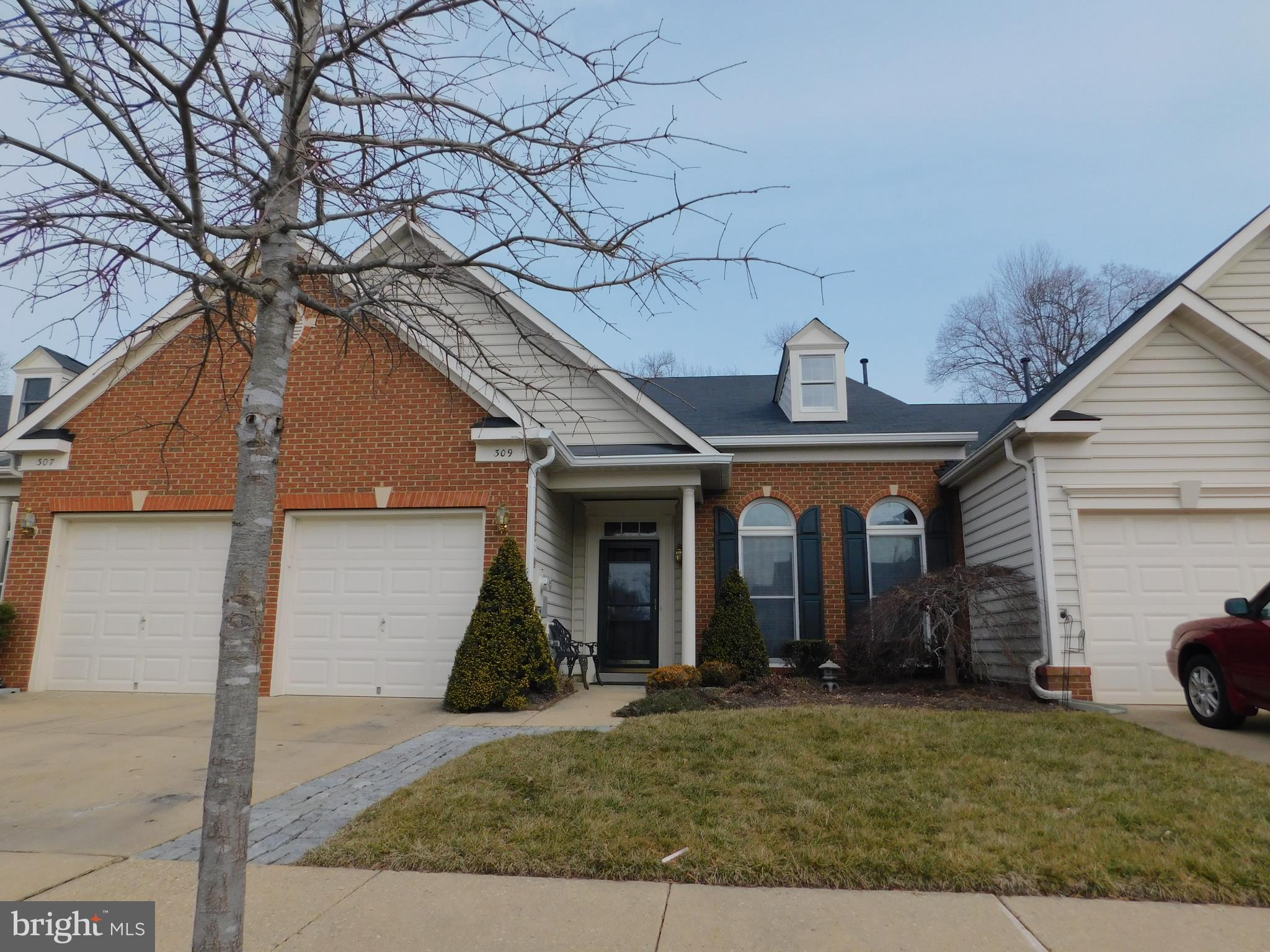 309 Colony Point Place Edgewater, MD 21037 - Photo 1 of 17 Brick-front Villa with two levels, 3 BR, 2.5 baths