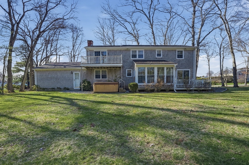54 Sagamore Road Seekonk, MA 02771 - Photo 32 of 35 a front view of a building with a garden