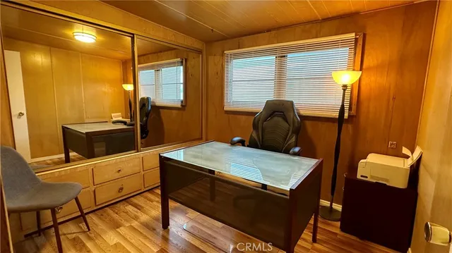 a room with furniture and window