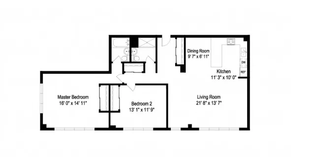 $2,696 | 2933 North Sheridan Road, Unit 1201, Chicago, IL 60657
