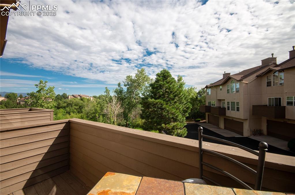 3216 Capstan Way Colorado Springs, CO 80906 - Photo 32 of 45 a view of balcony with furniture