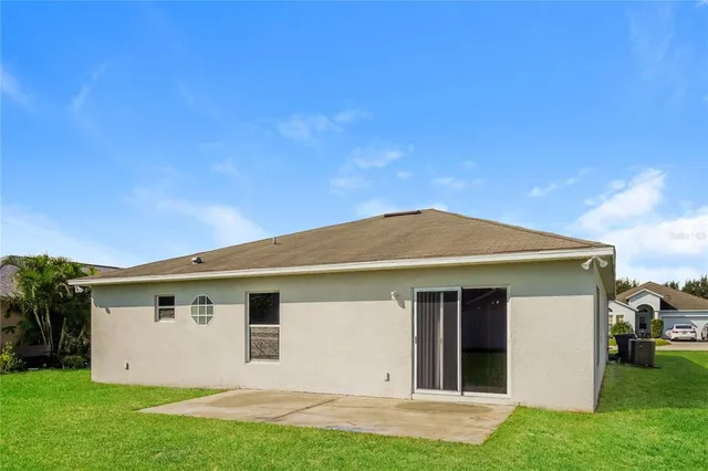 a front view of house with yard