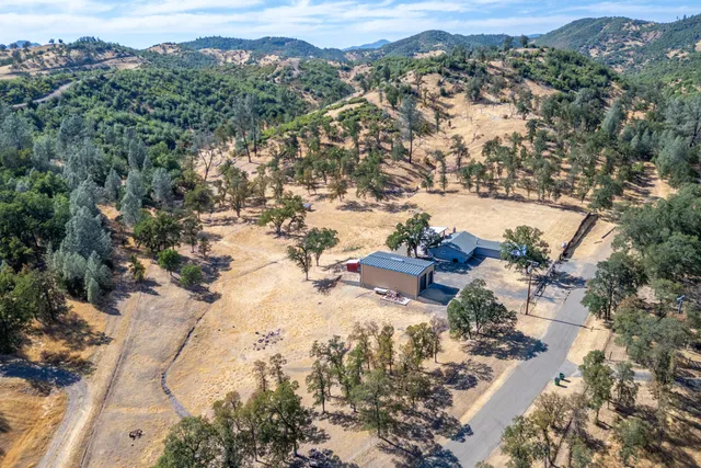 a room with gym equipment and a table