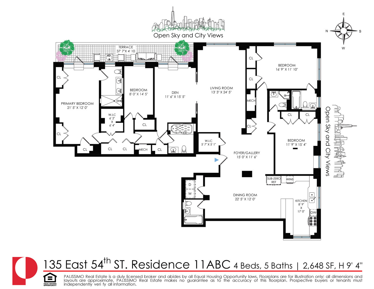 135 East 54th Street, Unit 11ABC Manhattan, NY 10022 - Photo 22 of 22