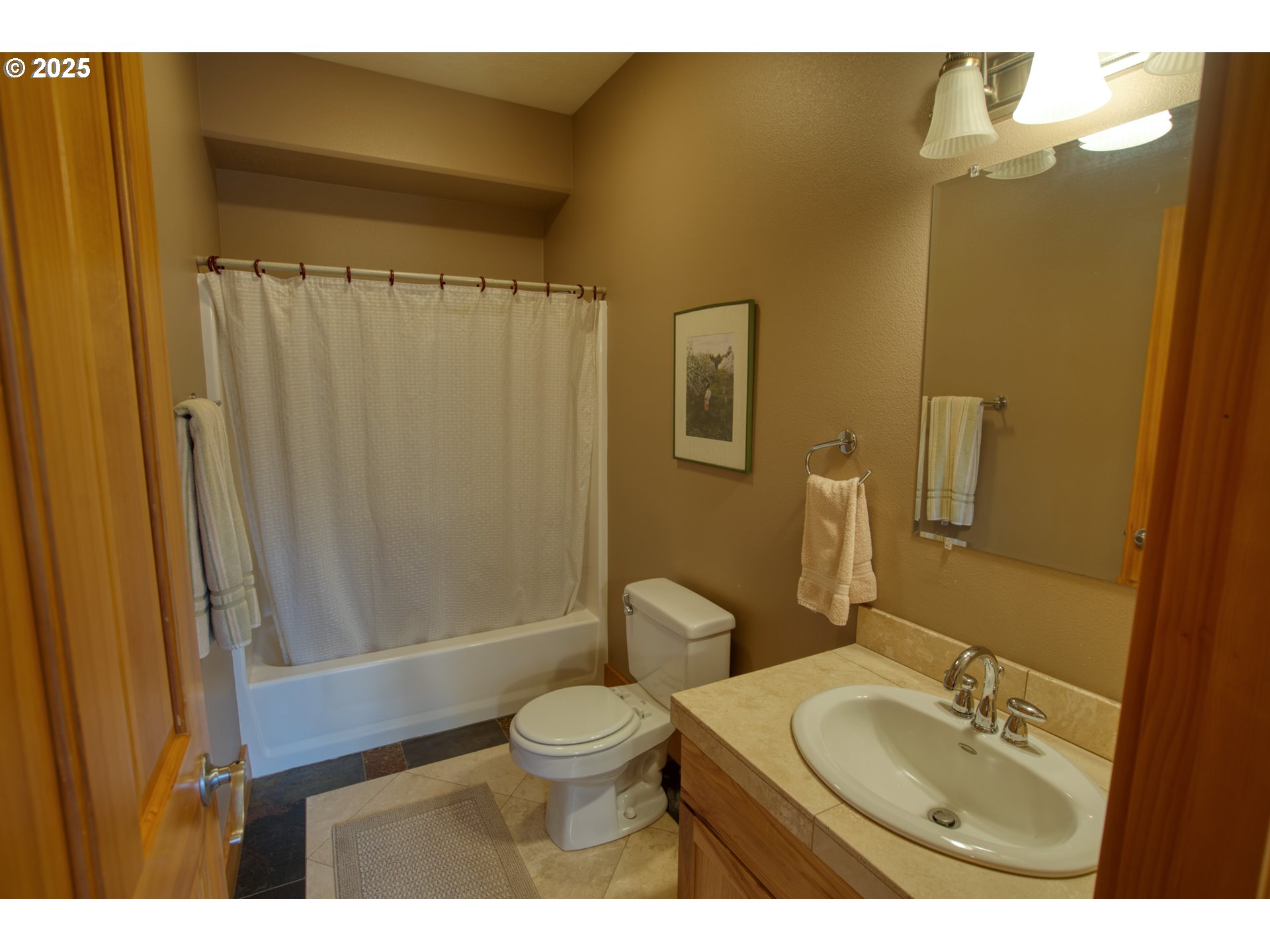 10 Emma Lane Trout Lake, WA 98650 - Photo 21 of 45 a bathroom with a sink a toilet and shower