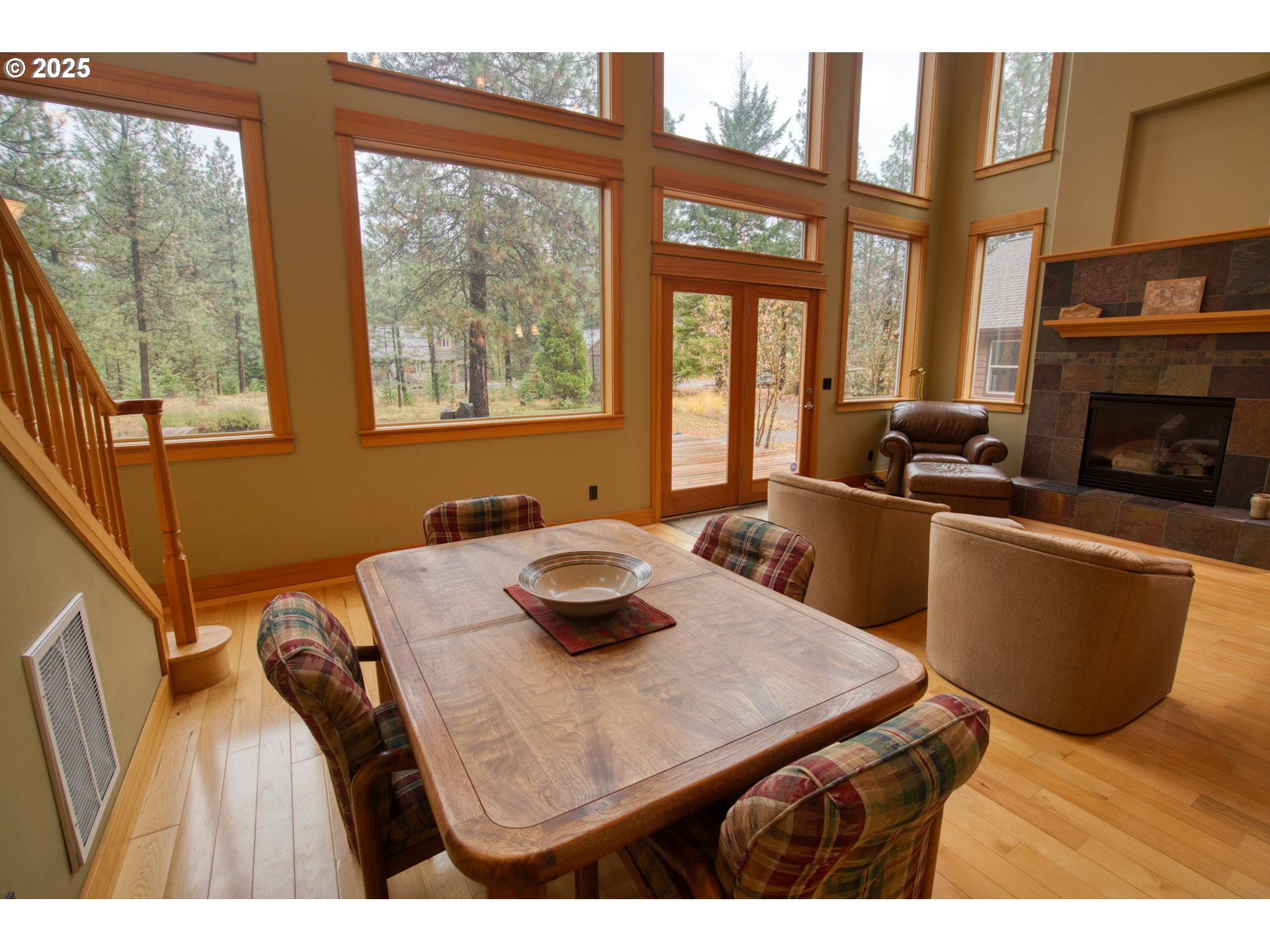 10 Emma Lane Trout Lake, WA 98650 - Photo 45 of 45 a view of a dining room with furniture window and outside view
