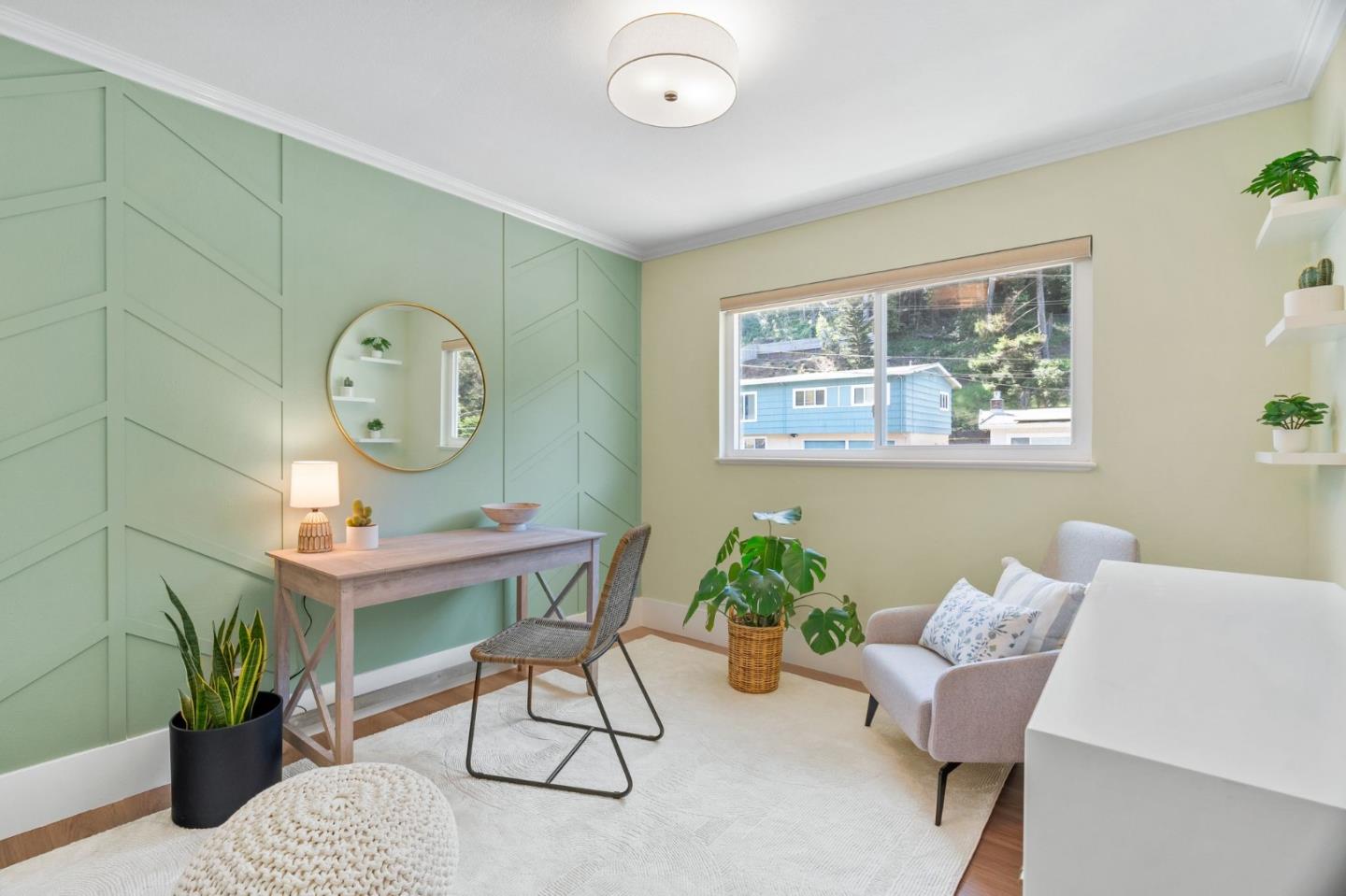 1085 Barcelona Drive Pacifica, CA 94044 - Photo 23 of 55 a living room with furniture and a large window