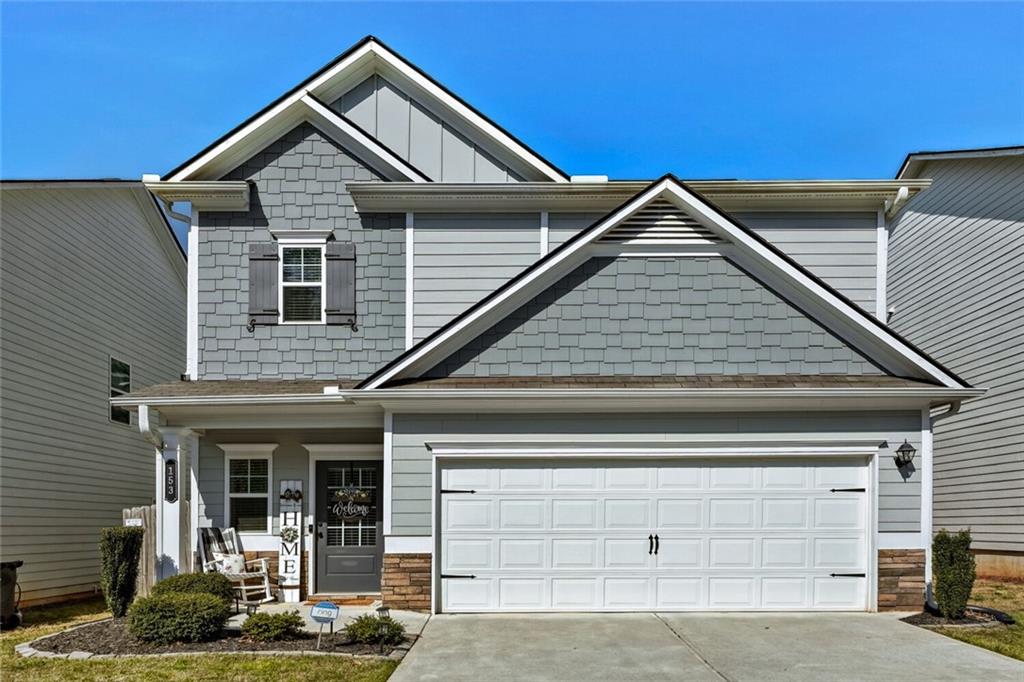 153 Bryon Lane Acworth, GA 30102 - Photo 1 of 25 a front view of white house