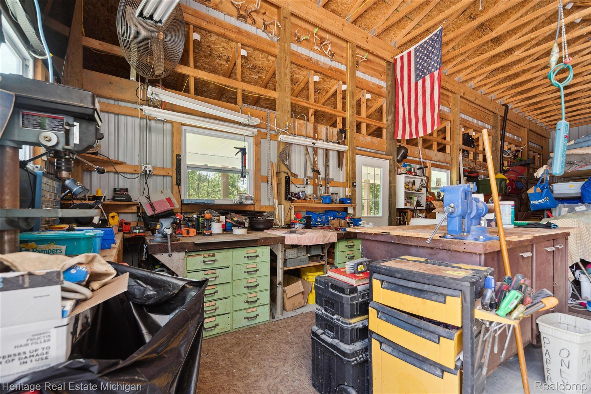 10540 Cole Road Byron, MI 48418 - Photo 65 of 76 Pole Barn Inside
