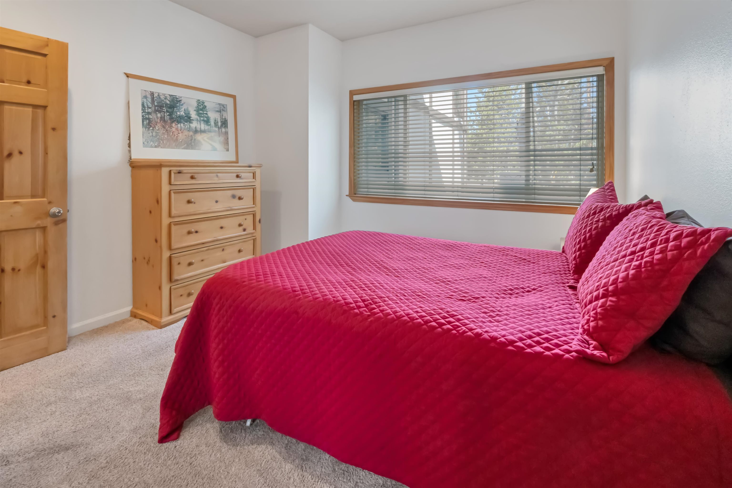 227 Olympic Vly Road, Unit 45 Olympic Valley, CA 96146 - Photo 13 of 14 Phot shows Queen bed, currently furnished with two Twin beds.