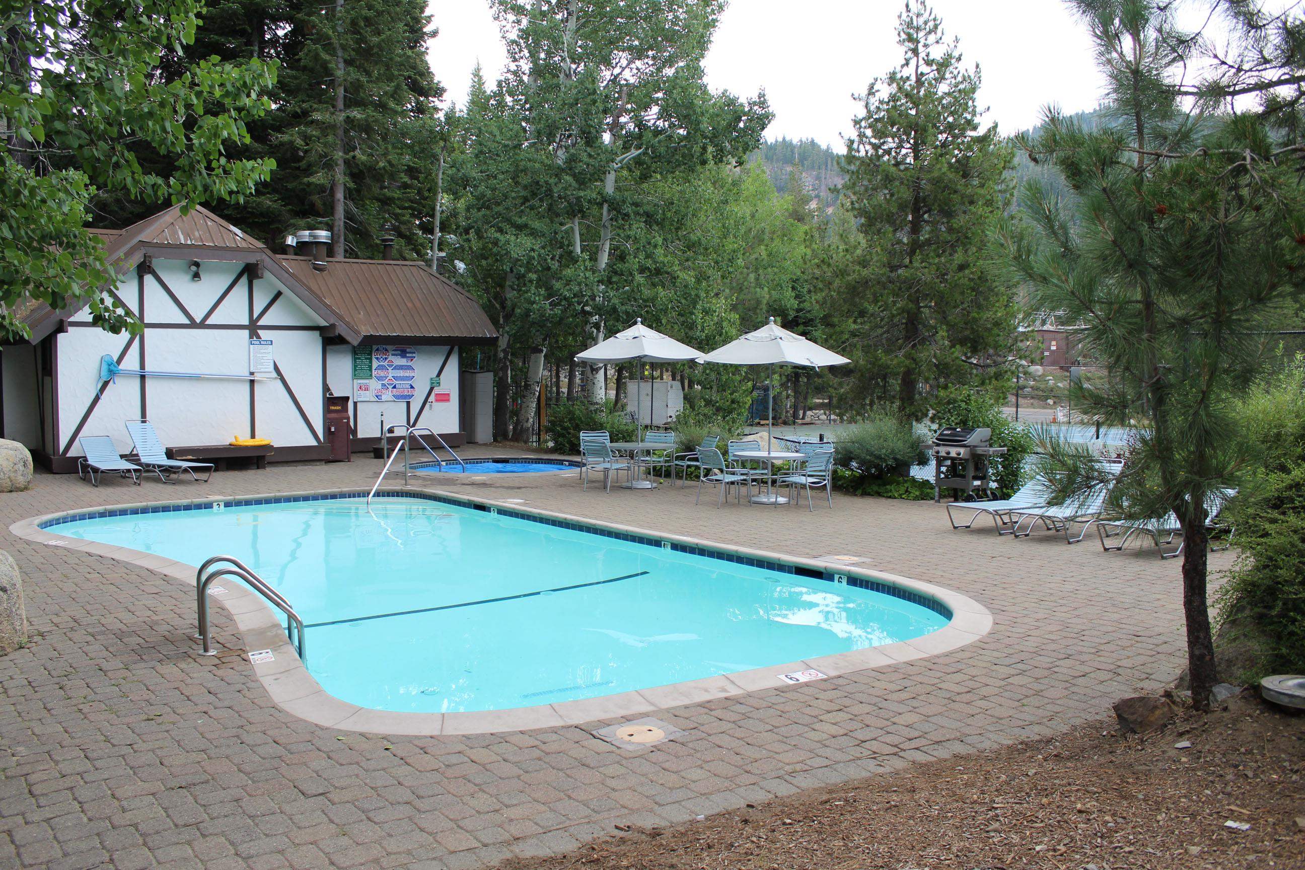 227 Olympic Vly Road, Unit 45 Olympic Valley, CA 96146 - Photo 2 of 14 Swimming Pool, Hot Tub, Tennis Courts, Changing Rooms with Saunas