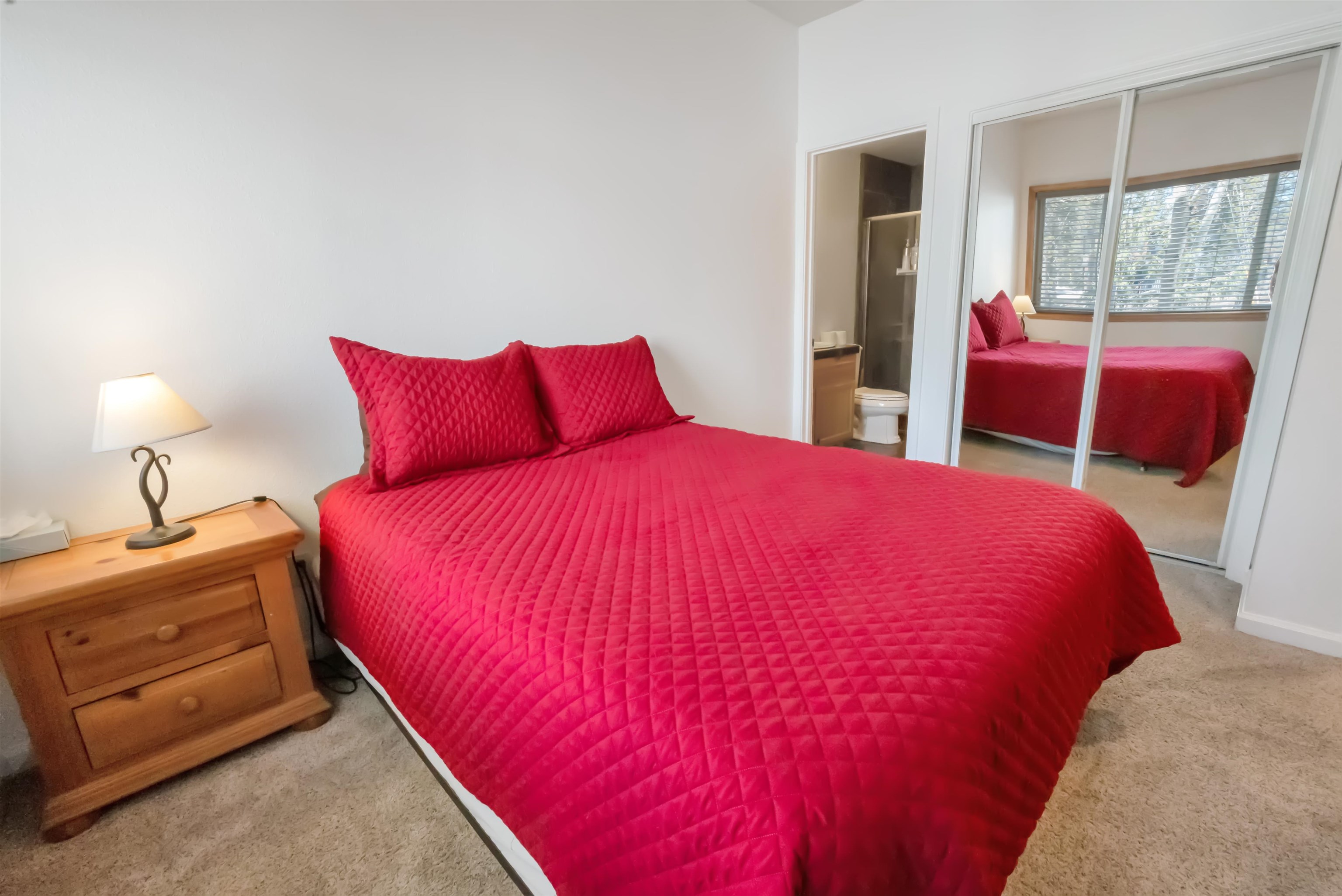 227 Olympic Vly Road, Unit 45 Olympic Valley, CA 96146 - Photo 7 of 14 Queen bed in photos. Now furnished with 2 twin beds.