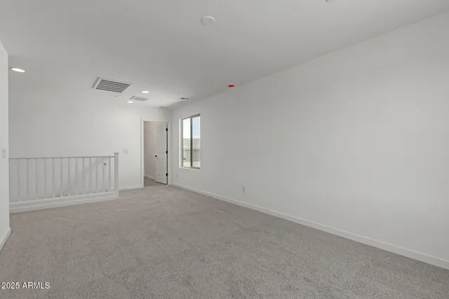 a view of empty room