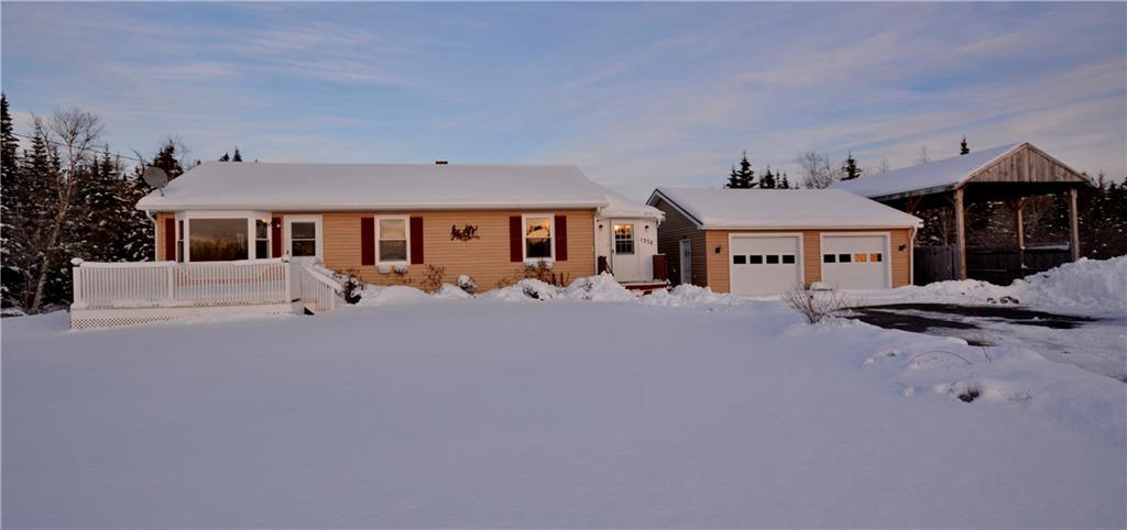 1376 Cutler Road Cutler, ME 04626 - Photo 30 of 35 A wintery view of the house from the...