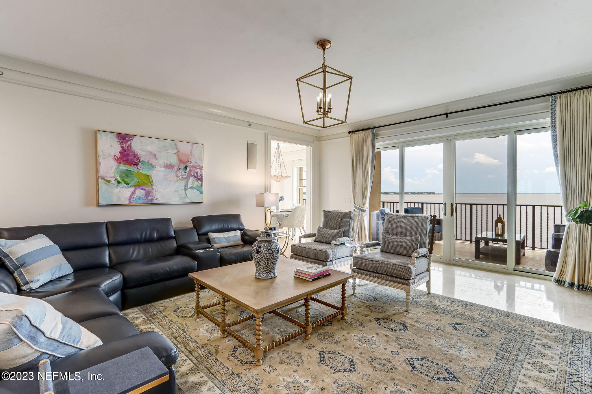 2358 Riverside Avenue, Unit 401 Jacksonville, FL 32204 - Photo 17 of 92 Living Room with Spectacular Water Views