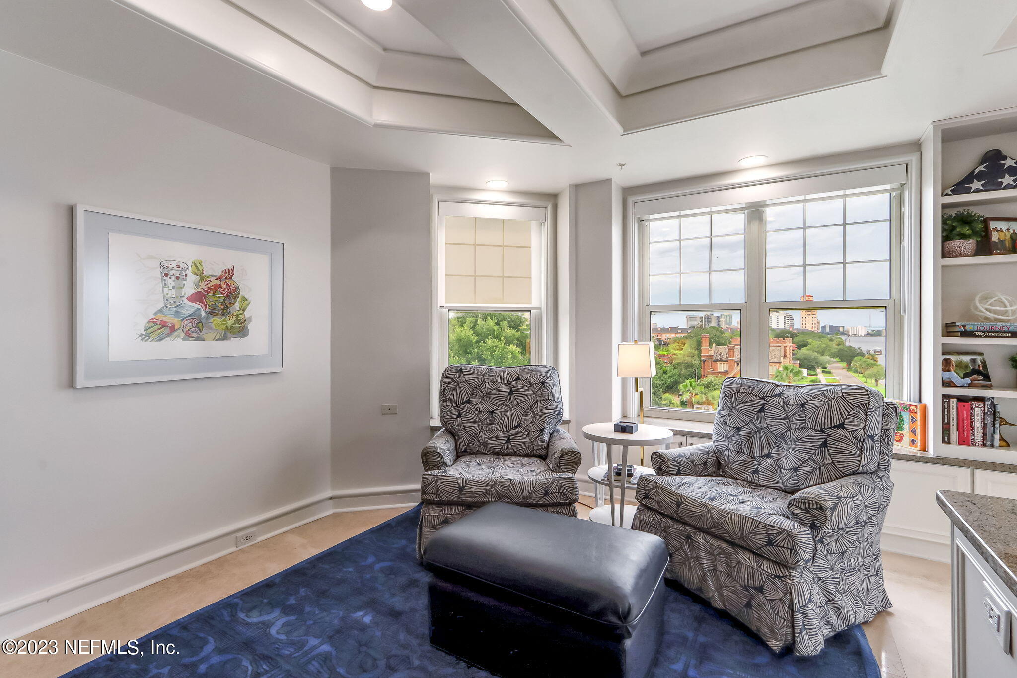 2358 Riverside Avenue, Unit 401 Jacksonville, FL 32204 - Photo 31 of 92 a living room with furniture and a large window