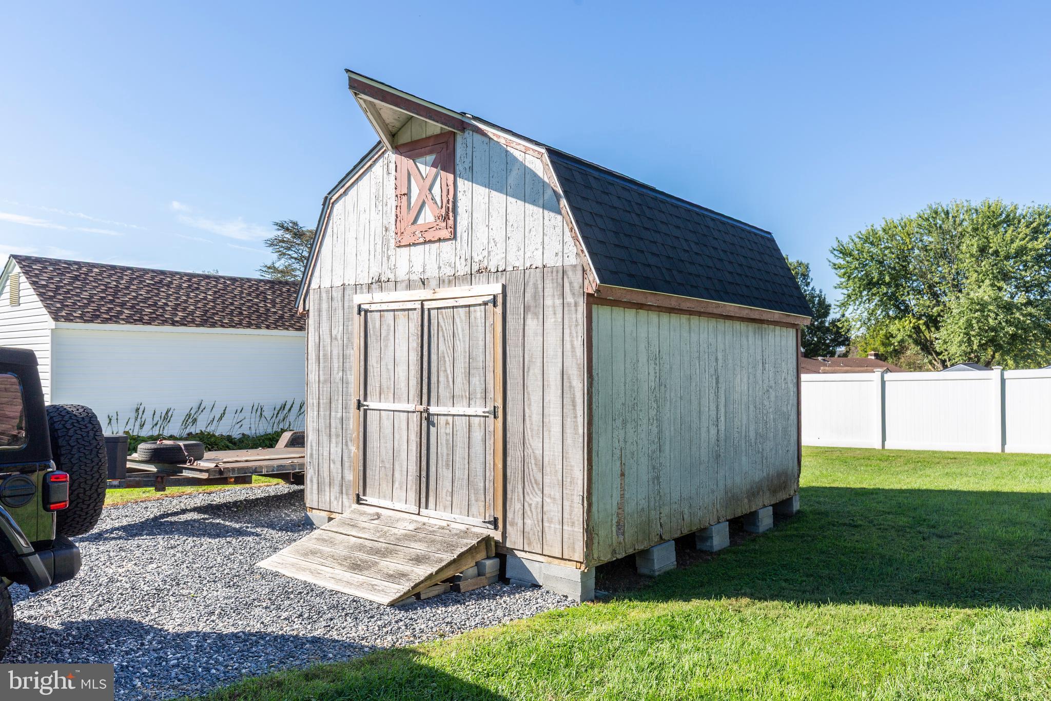2108 Hanover Pike Hampstead, MD 21074 - Photo 48 of 51 a view of backyard with cabin