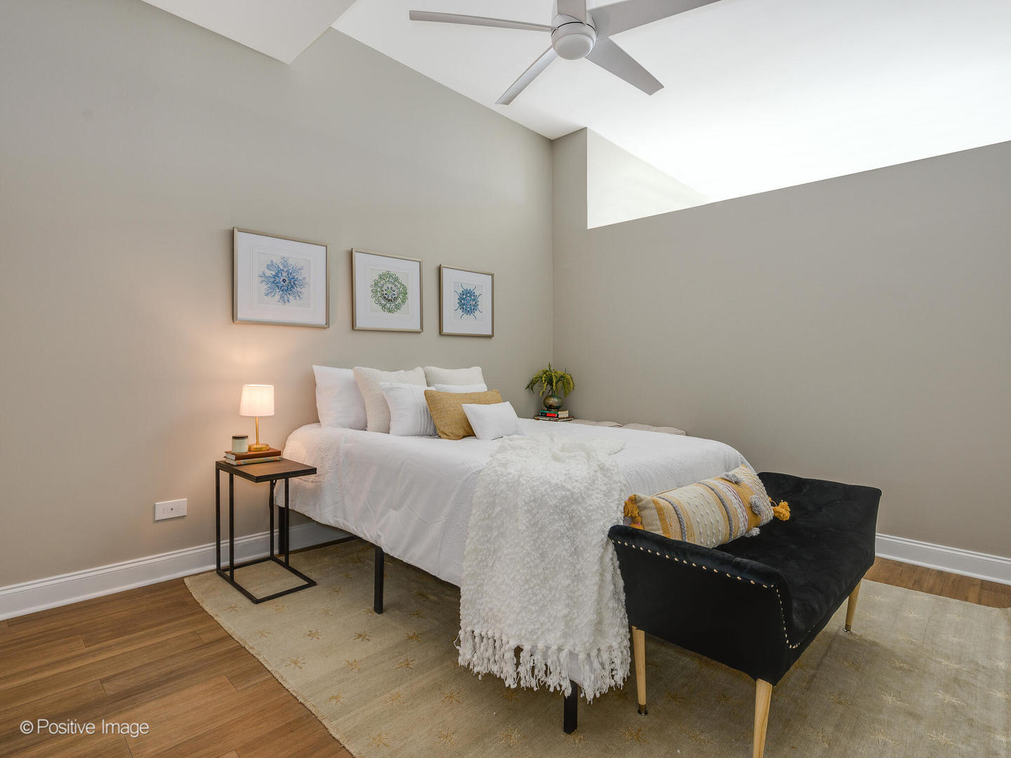 333 North Canal Street, Unit 2003 Chicago, IL 60606 - Photo 26 of 31 a bed room with a bed and a chair