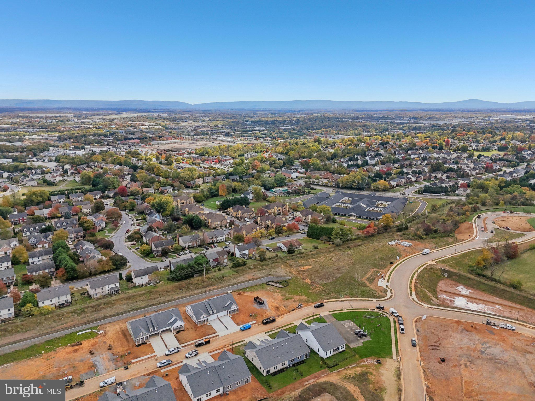 110 Trellis View Lane Winchester, VA 22602 - Photo 40 of 45 an aerial view of residential houses with outdoor space