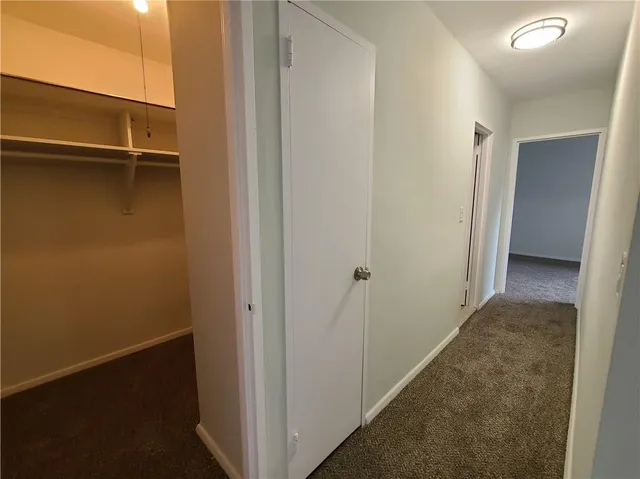 a view of closet area