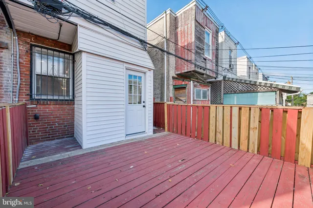 a view of a house with wooden floor