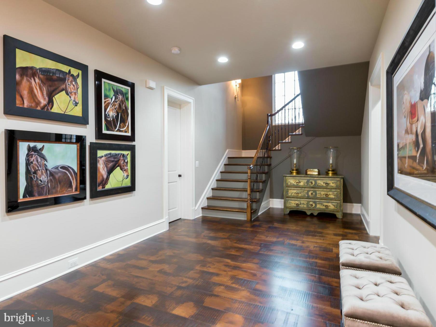 821 Turkey Run Road McLean, VA 22101 - Photo 20 of 30 a view of entryway with stairs and wooden floor