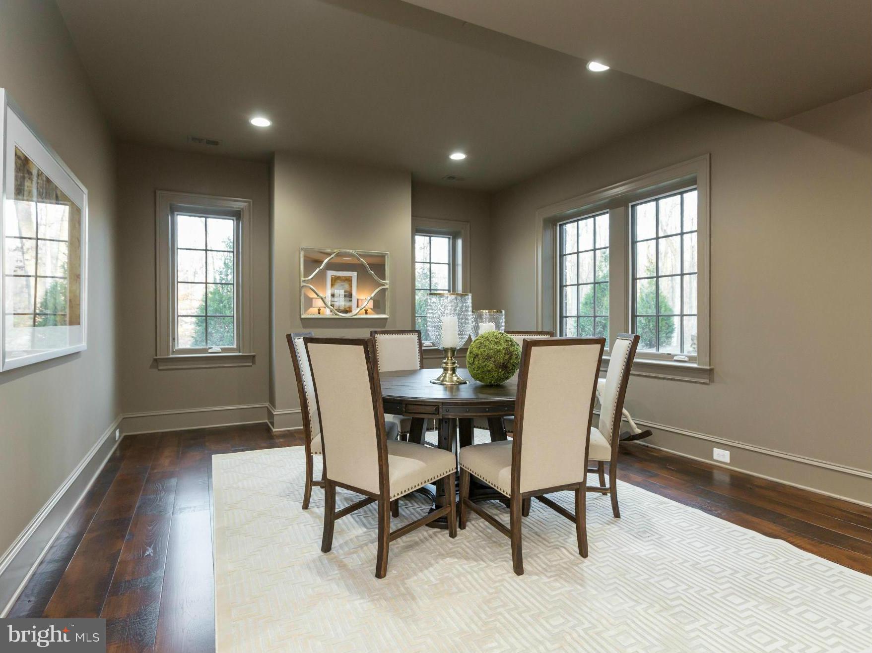 821 Turkey Run Road McLean, VA 22101 - Photo 26 of 30 a view of a dining room with furniture window and outside view
