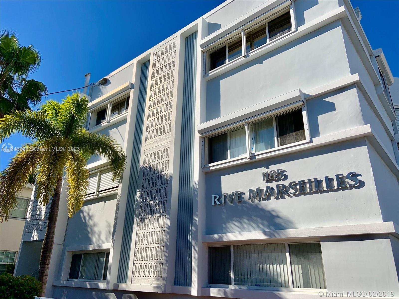 a front view of a building