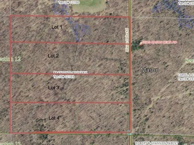 $49,900 | Lot 2 Mason Delta Road, Mason, WI 54856