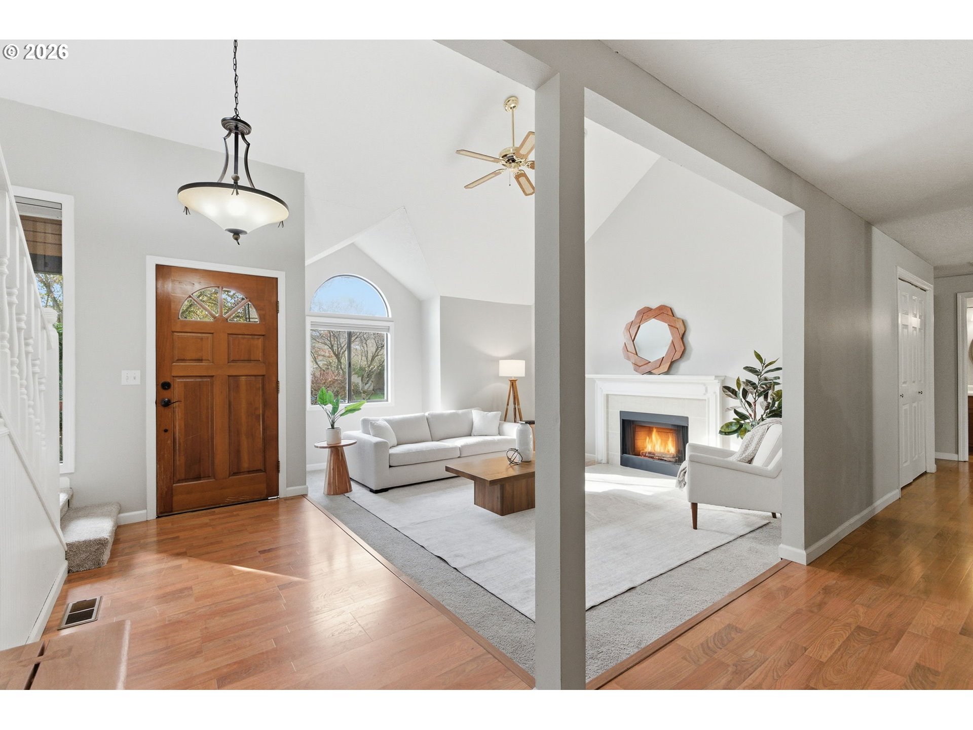 5585 Northwest Peregrine Place Portland, OR 97229 - Photo 7 of 47 a living room with furniture and a window