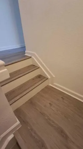 a view of wooden floor