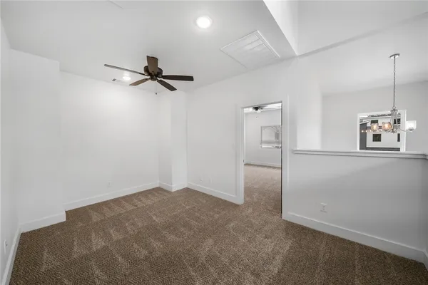 an empty room