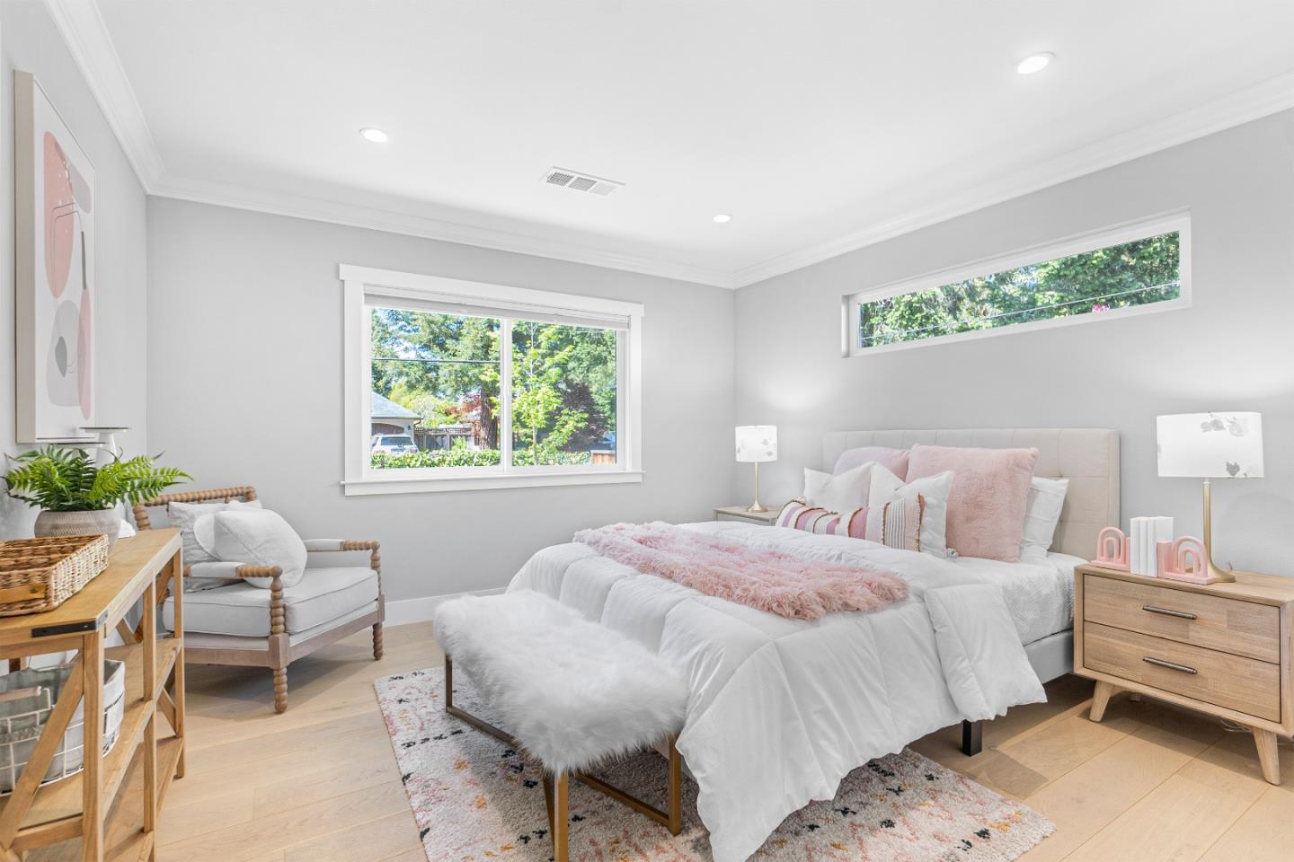 928 Manor Way Los Altos, CA 94024 - Photo 21 of 41 a bedroom with a bed and a window