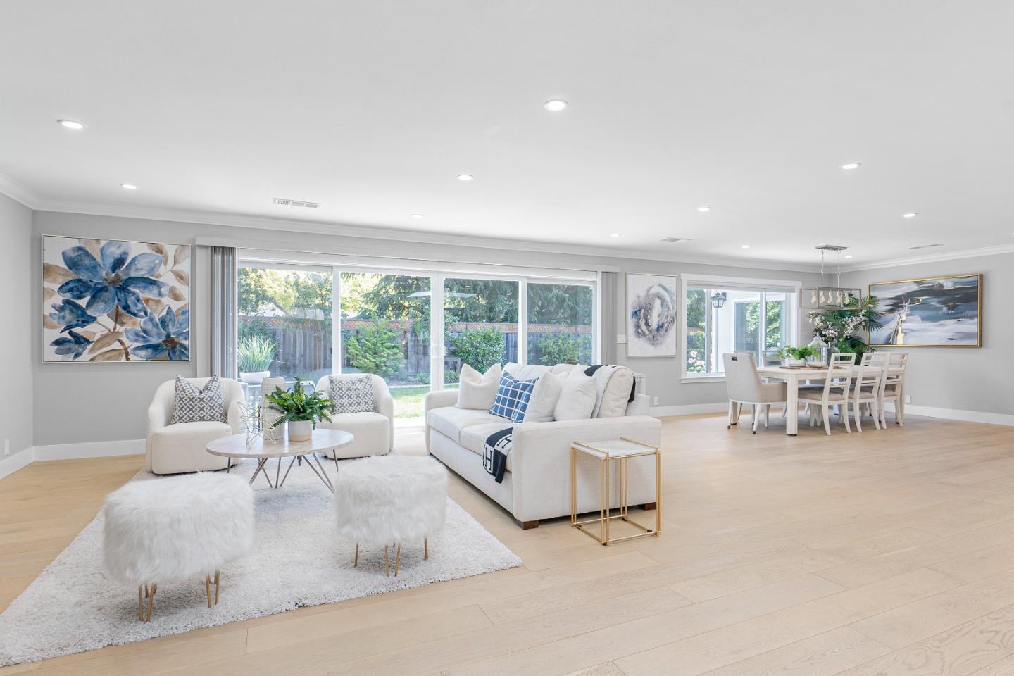 928 Manor Way Los Altos, CA 94024 - Photo 7 of 41 a living room with furniture and a large window