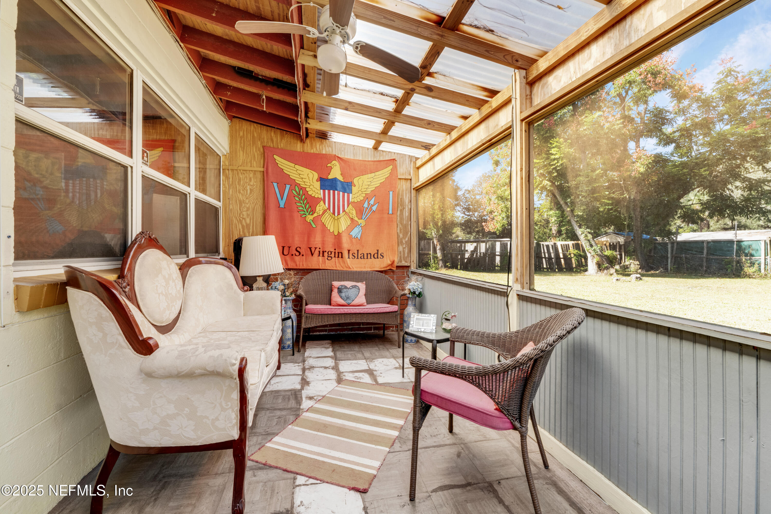 5845 Ransom Street Jacksonville, FL 32211 - Photo 21 of 23 a balcony view with a couch and table