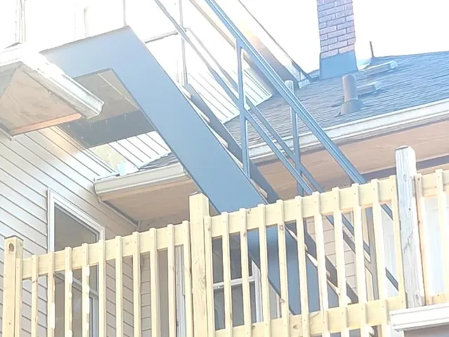 a view of a house with a porch