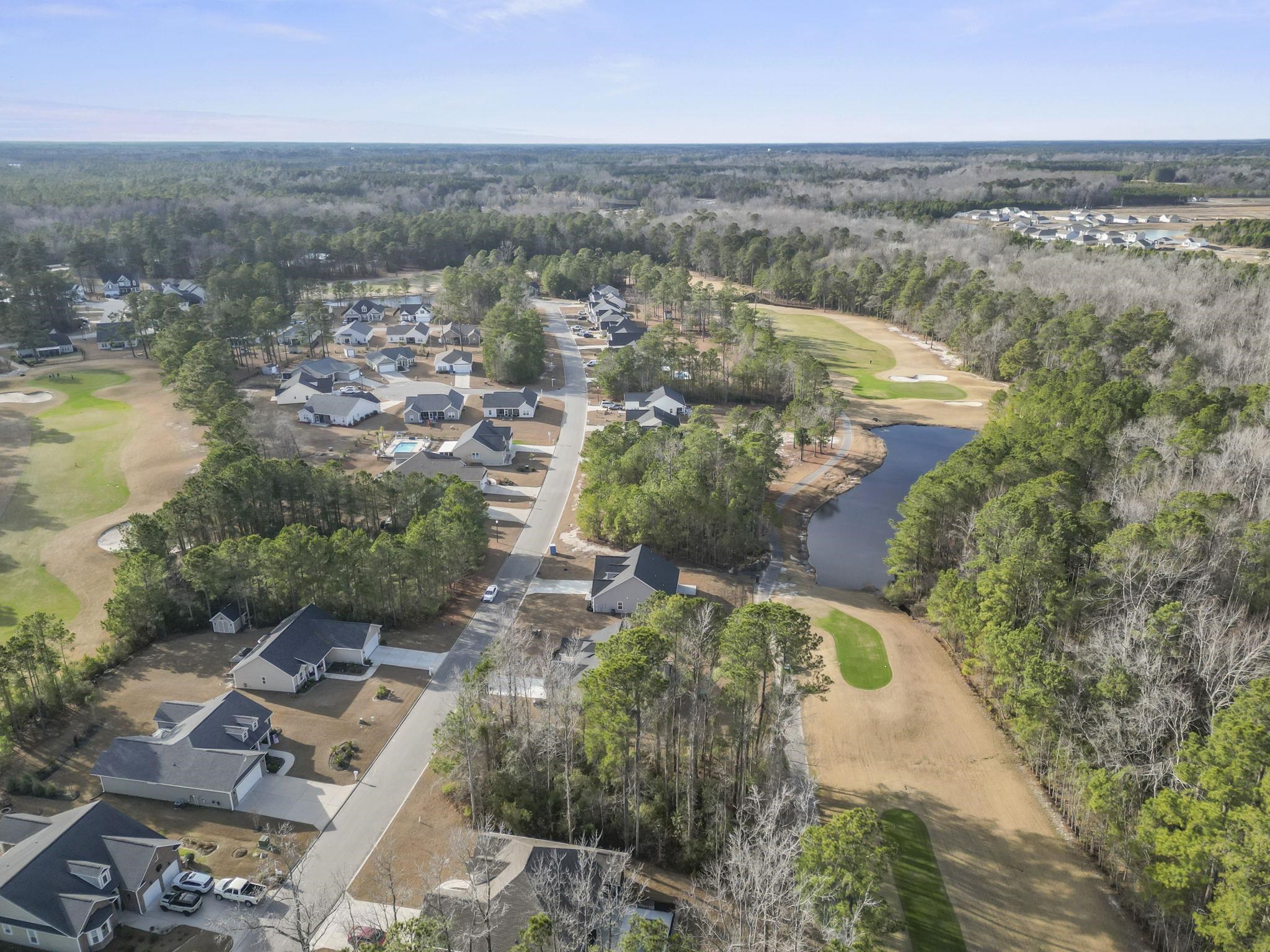 565 Timber Creek Drive Loris, SC 29569 - Photo 35 of 37 View of property location featuring a local golf course, nearby suburban area, and a nearby body of water