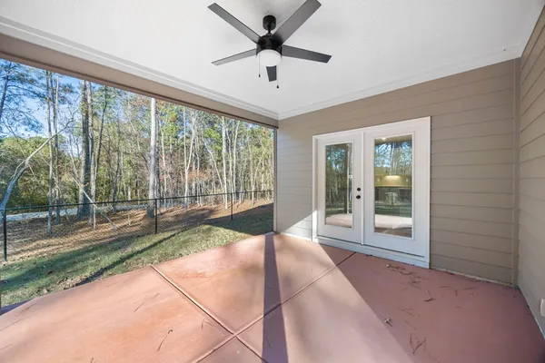 a view of outdoor space with trees