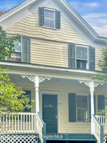 a view of a house with a window